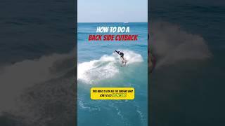 Try doing your backside cutback like this  #SurfTip #SurfTrickTips #HowToSurf #SurfCoach