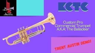 Say hello to the latest ACB  Custom Trumpet Build:  The Balladeer :)  Trent Austin demo #trumpet