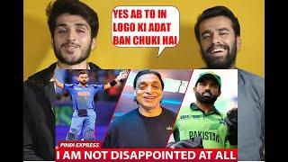 I am Not Disappointed at All  Ab To Adat Ban Chuka Harni Ki #PAKVIND  Shoaib Akhtar AFGHJAN REACTIO