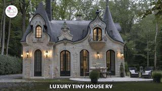 Luxury RV Living: Tiny House Inspired by French Chateaus