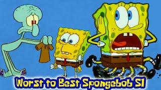 Worst to Best Spongebob Season 1 Episodes (all of 'em!)