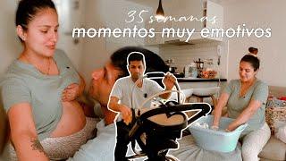 !Necesito a mi suegra en estos momentos! Lavando la ropa de Shakti  35 semanas de embarazo 