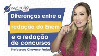 Redação ENEM e Redação de Concurso - entenda as diferenças | DICAS DE REDAÇÃO