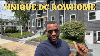 Washington DC REAL ESTATE |Home of the week| PETWORTH Unique Rowhome