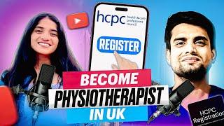 Become Physiotherapist in UK  | HCPC REGISTRATION  #nhs #physiotherapy