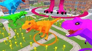 Dinosaur Rampage - iOS/Android Gameplay Video