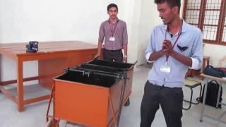 Trolley Straw Baler by Ram Compression Mechanism | Gandian Youth Innovator Award-2017