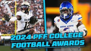 2024 PFF College Football Awards: Travis Hunter for Heisman, Cam Ward for Davey O'Brien & MORE!