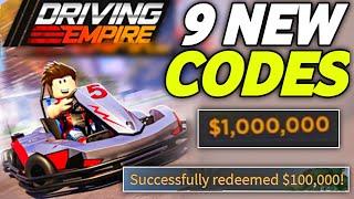 *5 YEARS* ROBLOX DRIVING EMPIRE CODES 2024 | DRIVING EMPIRE CODES | DRIVING EMPIRE CODE