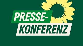 Pressekonferenz mit Ricarda Lang, Omid Nouripour und Terry Reintke am 10.06.2024