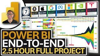 Power BI 2025End-to-End Project in 2.5 Hours  Beginner to Pro 