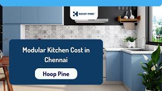 modular kitchen cost in Chennai - Hoop Pine