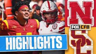 Nebraska Cornhuskers vs. USC Trojans Highlights | FOX College Football