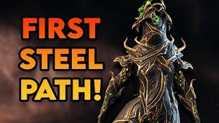 My first experience with STEEL PATH in Warframe! | Myelin Games