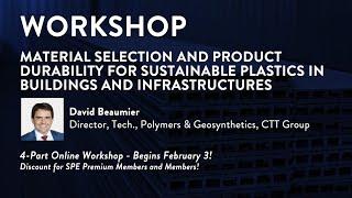 Workshop Preview: Materials and Products for Sustainable Plastics in Buildings and Infrastructures