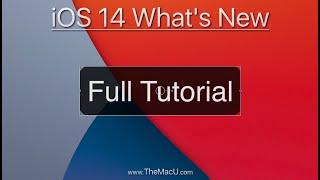 What's New in iOS 14 - Full Tutorial!