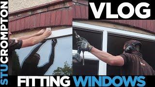 Hardest job EVER Fitting Windows and new tools Work Vlog