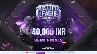 BGMI ||PRIZE POOL 40,000 INR ||RAKA BATTLE LEAGUE S4 SEMI FINALS LIVE ||ORGANIZED BY RAKA ESPORTS