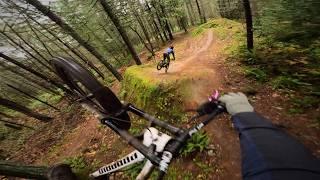 Downhill RAW Laps on the best MTB trail of British Columbia!