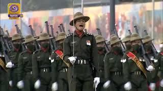 Assam Regiment Republic Day Parade 2022  at President palace