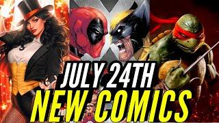 NEW COMIC BOOKS RELEASING JULY 24TH 2024 MARVEL PREVIEWS COMING OUT THIS WEEK #COMICS #COMICBOOKS