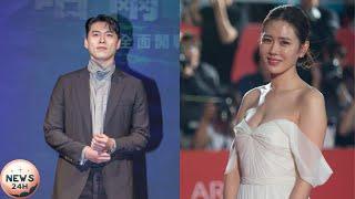 "Tears at the Airport: Hyun Bin's Desperate Dash to Reunite with Alkon!"