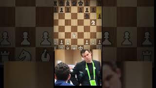 Magnus  SHOCKED  after seeing it !!    #chess  #chessgame #magnuscarlsen #gambit  #icbm