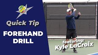 RSPA Quick Tips -- Forehand Drill - Shortening the Backswing