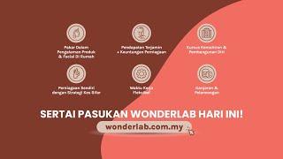 Be Part of WonderLab Team, BE ICONIC