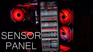 HOW TO BUILD SENSOR PANEL SCREEN HYTE Y60 STEP BY STEP