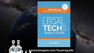 Coming Soon! The In-House Counsel's Legal Tech Buyer's Guide - 2018