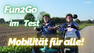 Van Raam Fun2Go im Test  | Tandem-Dreirad mit Power