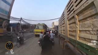 Insane Motorcycle Riding in Cambodia