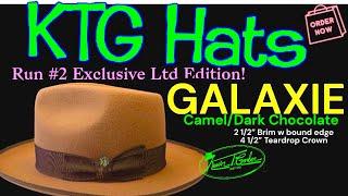 KTG Hats-  THE GALAXIE - The Vintage Style Teardrop That WHIPPs the Competition!  NEW COLOR!