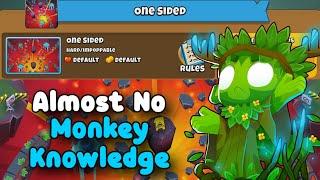 One Sided || Minimum Monkey Knowledge || BTD6 Quest