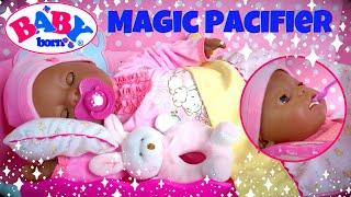 Baby Born Magic Pacifier Doll! Rare Vintage Baby Born Doll Unboxing & Morning Routine!