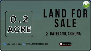 0.2  acre land for sale in Dateland, Arizona [539-34-091]