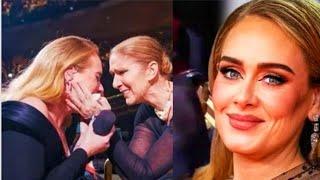 ADELE REACTION seeing Céline Dion in the audience - Full video #Adele #CELINE #CelineDion