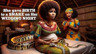 She Gave Birth to a SNAKE on HER WEDDING NIGHT #AfricanTale #Tales #AfricanFolklore #Folks