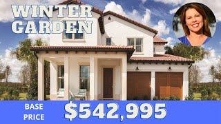 LUXURY homes in Winter Garden I Lakeshore I Toll Brothers, Gardenia Model