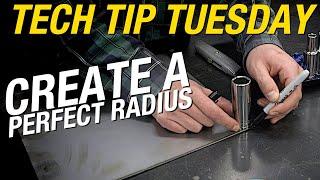 TECH TIP TUESDAY! Create a Perfect Radius Using Common Tools Around Your Garage! Eastwood