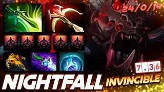 Nightfall Broodmother Invincible Spider - Dota 2 Pro Gameplay [Watch & Learn]