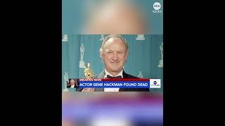 Actor Gene Hackman and wife found dead in home, sheriff says #news #breakingnews #movies #actors