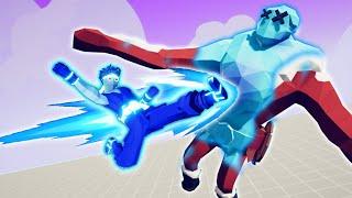 FREEZE KICK - Turn EVERYONE into ICE STATUES| TABS - Totally Accurate Battle Simulator