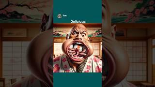 Special delicious Sushi! Dwayne x Peele x Arnold (Ai Edtion) no brainer #aiart #chatgptart
