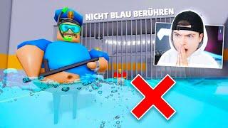 Es ist VERBOTEN BLAU  in Barry's GEFÄNGNIS zu BERÜHREN! (Roblox)