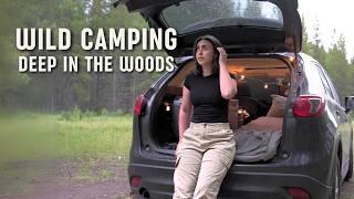 Solo in the Mountains | Cozy SUV Camping