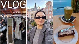 VLOG. Модная барахолка, магазин косметики, кафе Miit, мои рекомендации, примерка в Mango 