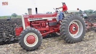 40 Tractors Plowing at the Half Century of Progress Show