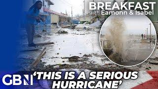 WATCH: Hurricane Beryl TEARS through Barbados at category FIVE strength | 'This is serious'